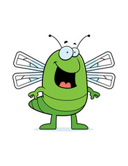 Obraz premium Dragonfly Smiling