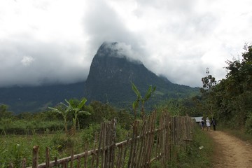 Khmu Village in Laos