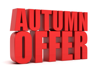 Autumn Offer - Discount Price