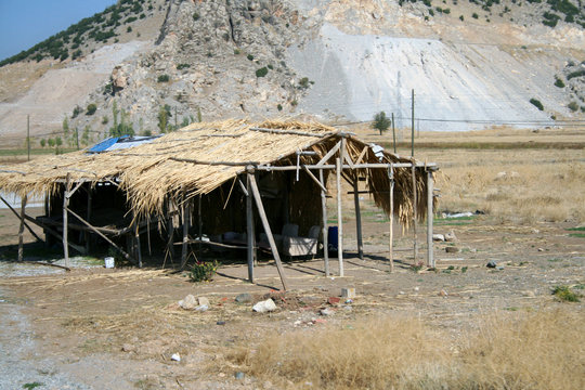 Turkish hut, shed