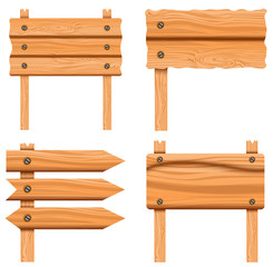 Wooden boards