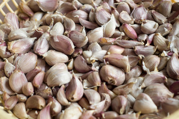 Dry Garlic Pattern using as Background