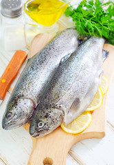raw fish
