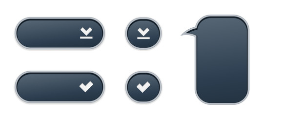 The dark buttons collection