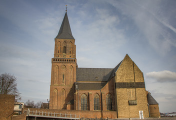 Fototapeta na wymiar Saint Martins church in Emmerich am Rhein