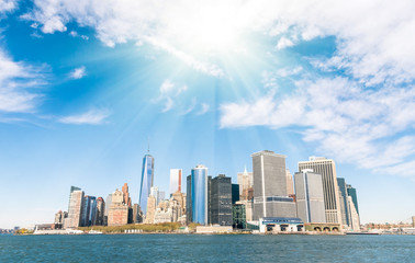 New York City - Manhattan skyline from a different point of View