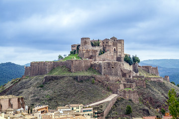 Cardona castle is a famous medieval castle in Catalonia.