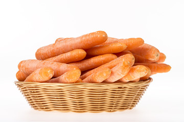 Bio Karotte, Frühling, Korb