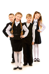 Obraz premium schoolchildren