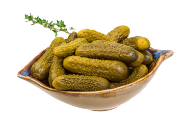 Marinated cucumbers