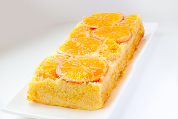 Orange sponge cake