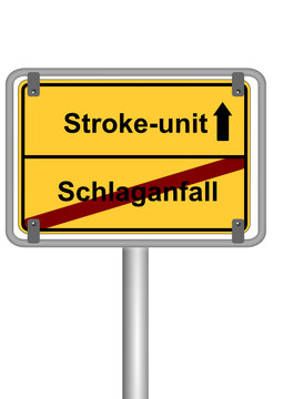 Stroke-unit vs. Schlaganfall