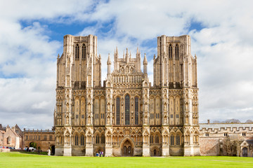 Obraz premium Wells Cathedral Somerset England UK Europe