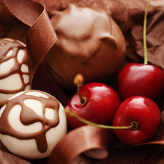 chocolate pralines
