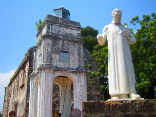 Saint Francis Statue in Malacca