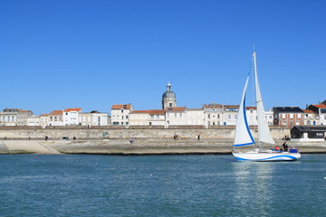 Promenade en voilier, La Rochelle