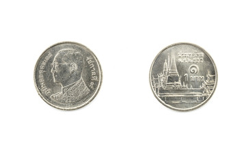 One baht coins, Coin of thailand