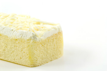 White chocolate cake