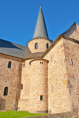 Fototapeta premium Detailansicht der Michaelskirche in Fulda