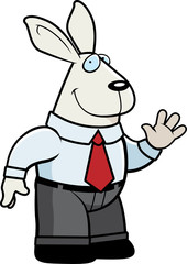 Rabbit Businessman