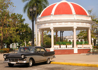 Cienfuegos square, Cuba
