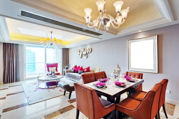 Modern living room interior