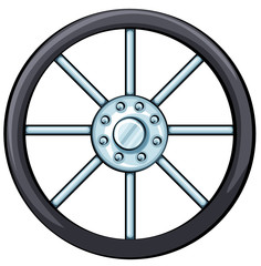 Obraz premium A wheel