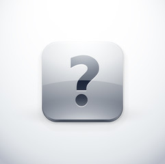 icône bouton internet question