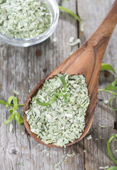 Portion of dried Tarragon