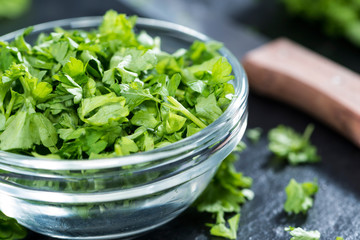 Fresh cutted Herbs (Parsley)