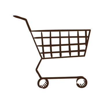 Shopping cart symbol.