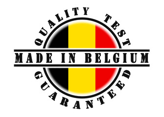 Quality test guaranteed stamp