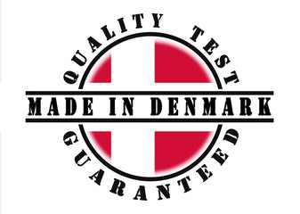 Quality test guaranteed stamp