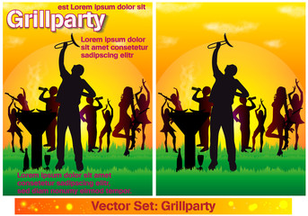 Flyer Grillparty