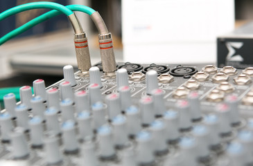 audio mix panel