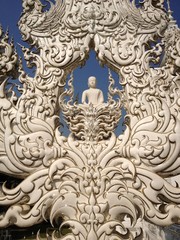 Plakat Sculpture of temple in Thailand