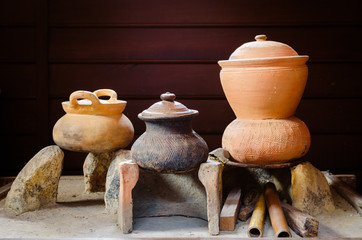 pottery still life