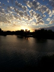 atardecer