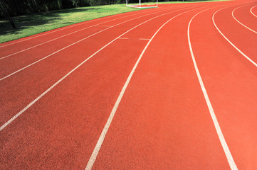 race tracks in modern stadium