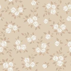 Seamless   background  with roses