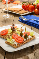 Antipasto, fuoco selettivo