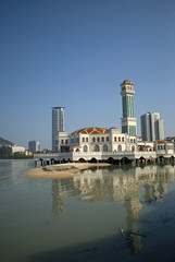 The floating mosque, Tanjung Bungah, Penang, Malaysia