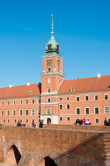 Obraz premium Old town in Warsaw, Poland.