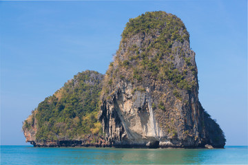 Phra Nang Rock in Krabi Thailand