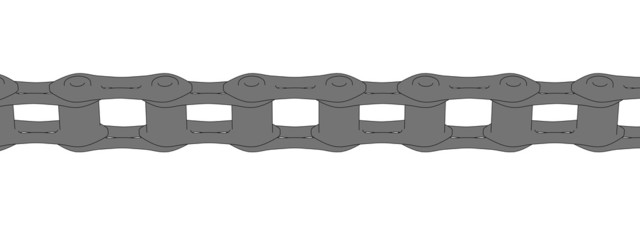 cartoon image of bike chain