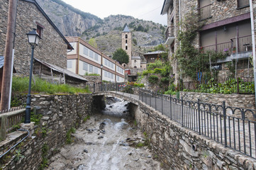 Fototapeta na wymiar Sant Serni w Canillo, Andora