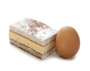 oeuf et gateau misérable