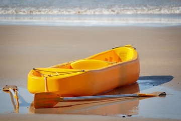Bote en arena