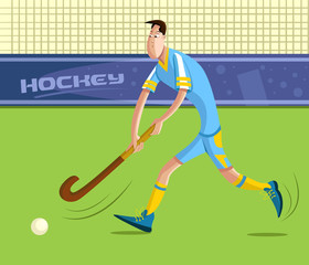 Field Hockey Player
