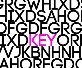Key in Text